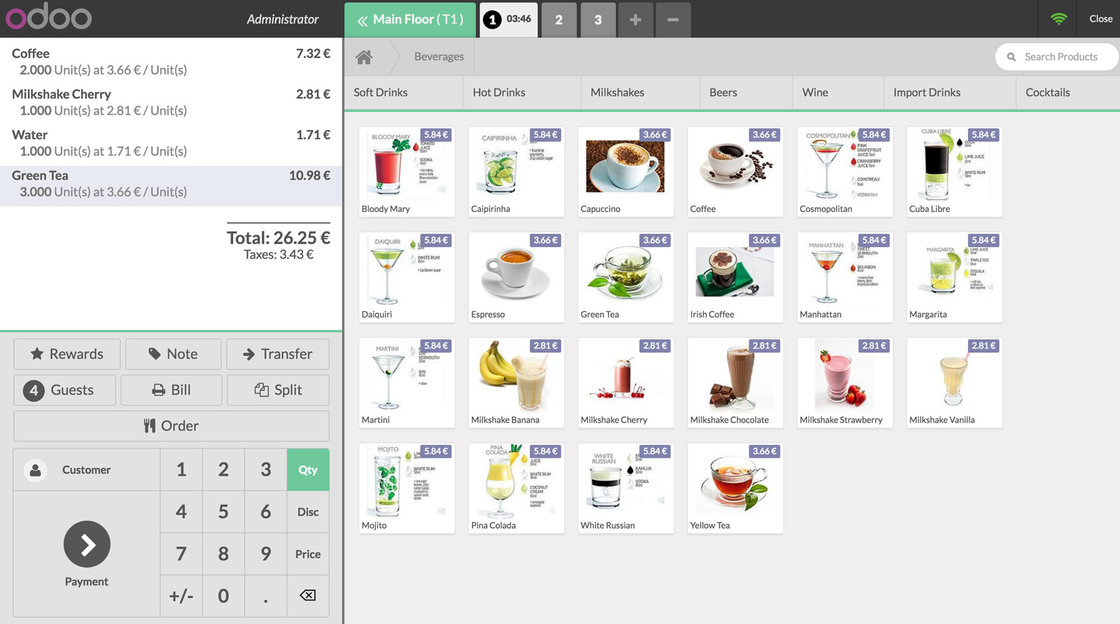 POS Odoo - Phần mềm bán hàng POS (Phần 2 - Restaurants) 02 POS Odoo - Phần mềm bán hàng POS (Phần 2 - Restaurants) 02