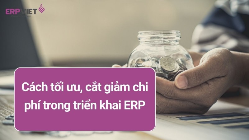 Cách tối ưu, cắt giảm chi phí trong triển khai ERP