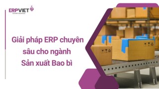 Giải pháp ERP chuyên sâu cho ngành sản xuất Bao bì