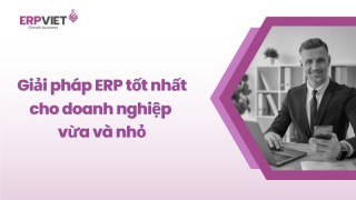 Giải pháp ERP tốt nhất cho các doanh nghiệp vừa và nhỏ 