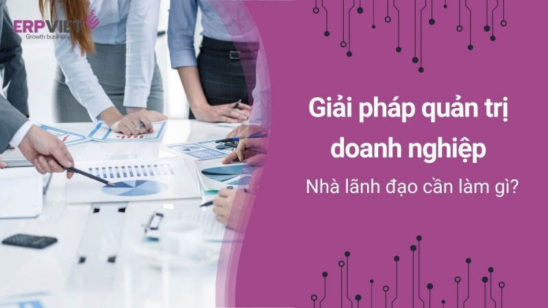 Giải pháp quản trị doanh nghiệp – Nhà lãnh đạo cần làm gì?