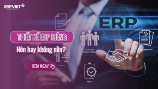 Thiết kế phần mềm quản lý ERP riêng? Nên hay không nên?