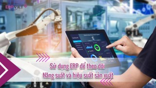 Sử dụng ERP để theo dõi năng suất và hiệu suất sản xuất