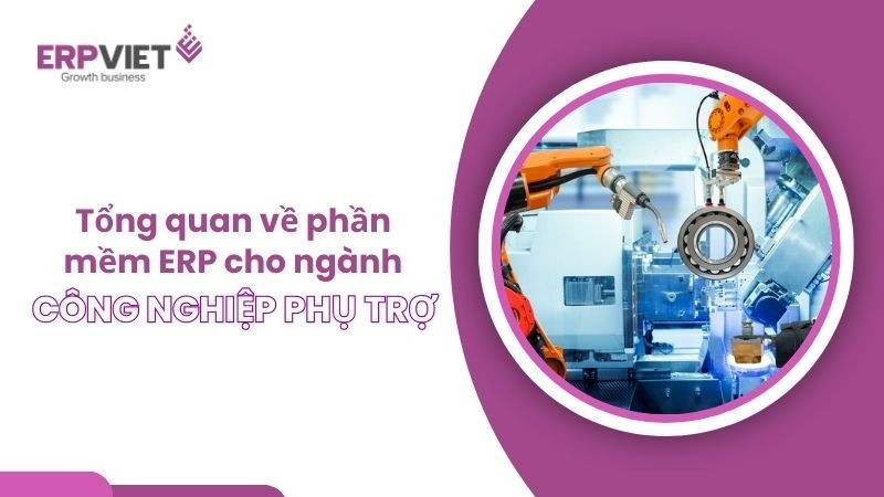 Tổng quan về phần mềm ERP cho ngành công nghiệp phụ trợ