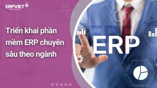 Triển khai phần mềm ERP chuyên sâu theo ngành: Phù hợp nghiệp vụ, tỉ lệ thành công cao