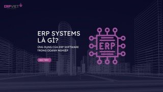 ERP systems là gì? Ứng dụng của ERP software trong doanh nghiệp