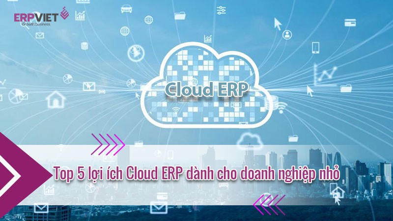 Top 5 lợi ích Cloud ERP dành cho doanh nghiệp nhỏ