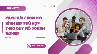 Cách lựa chọn mô hình ERP phù hợp theo quy mô doanh nghiệp