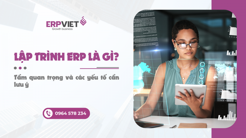 Lập trình ERP là gì? Tầm quan trọng và các yếu tố cần lưu ý