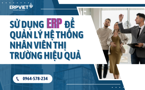 Sử Dụng ERP Để Quản Lý Hệ Thống Nhân Viên Thị Trường Hiệu Quả
