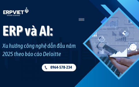 ERP và AI: Xu hướng công nghệ dẫn đầu năm 2025 theo báo cáo Deloitte
