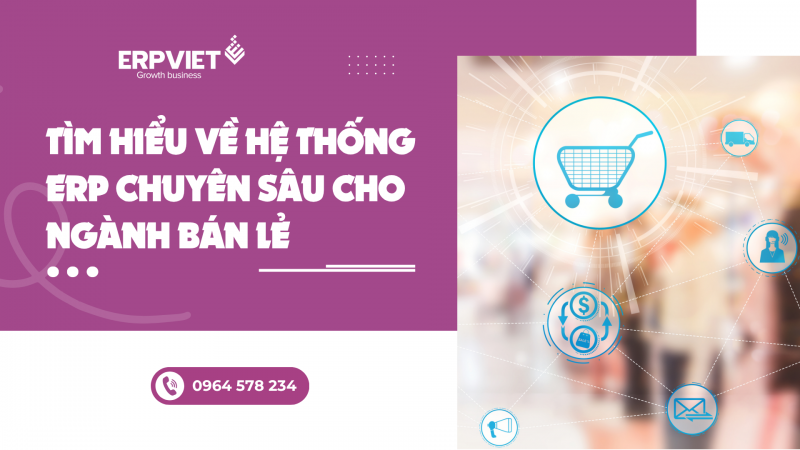 Tìm hiểu về hệ thống ERP chuyên sâu cho ngành bán lẻ