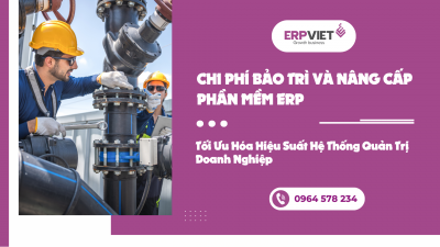 CHI PHÍ BẢO TRÌ VÀ NÂNG CẤP PHẦN MỀM ERP : TỐI ƯU HÓA HIỆU SUẤT HỆ THỐNG QUẢN TRỊ DOANH NGHIỆP