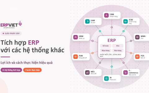 Tích hợp ERP với các hệ thống khác: Lợi ích và cách thực hiện hiệu quả