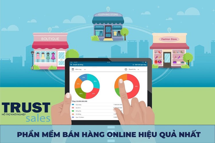 Phần mềm bán hàng online trustsales