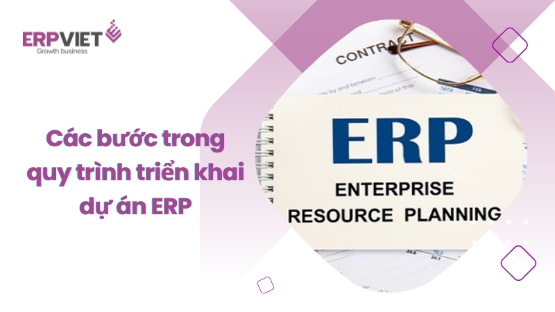 Các bước trong quy trình triển khai dự án ERP