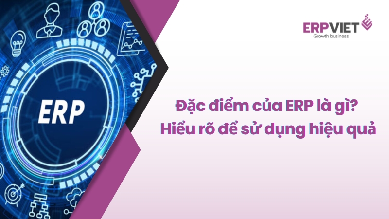 Đặc điểm của hệ thống ERP là gì? Hiểu rõ để sử dụng hiệu quả