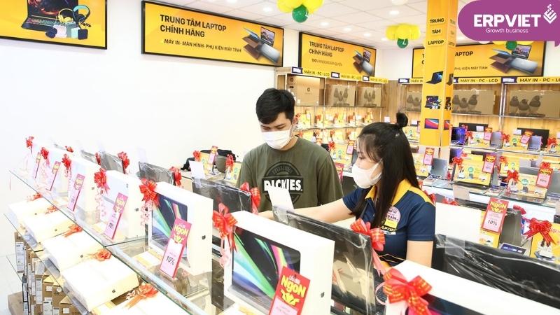 Thực trạng của thegioididong trước khi áp dụng ERP
