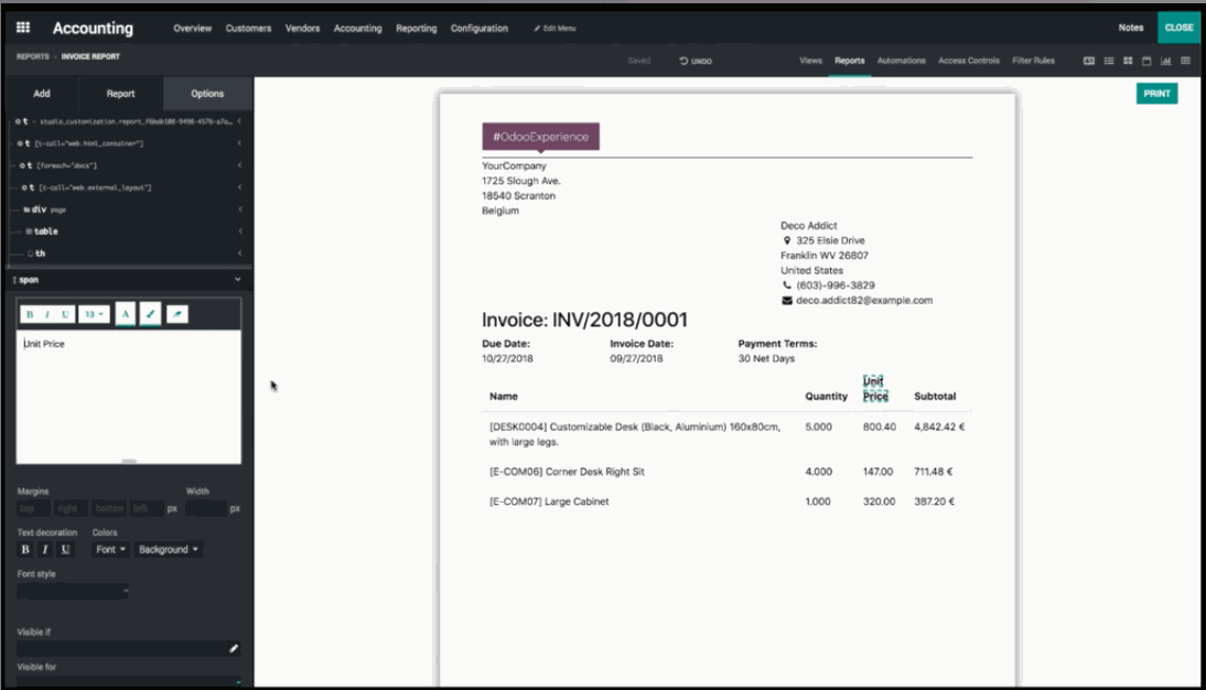 Odoo 12 – Phần Mềm Quản Trị Tăng Trưởng Doanh Nghiệp 4.0