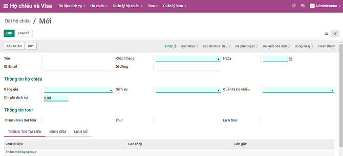 Phần mềm quản lý du lịch Odoo – khác biệt và ưu thế vượt trội 07