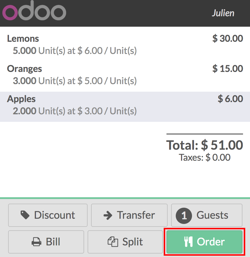 Hướng dẫn sử dụng phần mềm PoS - Phần mềm Odoo quản lý chuỗi bán lẻ 43 Hướng dẫn sử dụng phần mềm PoS - Phần mềm Odoo quản lý chuỗi bán lẻ 43