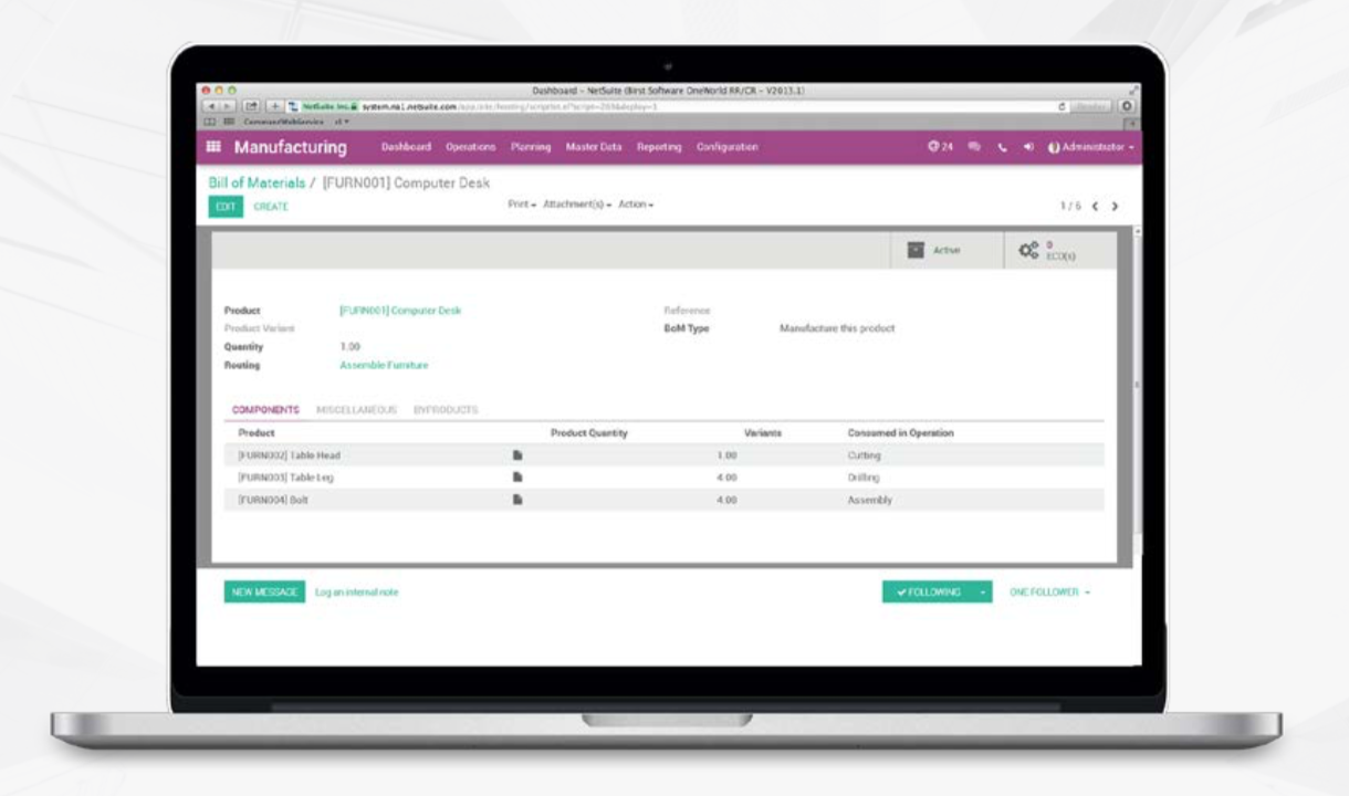 So sánh phần mềm quản lý sản xuất MRP Microsoft Dynamics AX, Netsuite, Odoo & SAP Business One 13 So sánh phần mềm quản lý sản xuất MRP Microsoft Dynamics AX, Netsuite, Odoo & SAP Business One 13