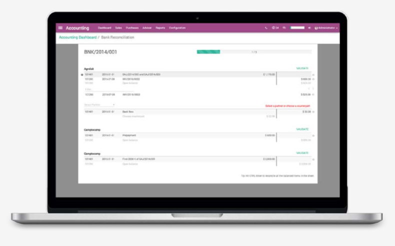 So sánh phần mềm kế toán: Odoo, Quickbooks, Sage & Xero 08 So sánh phần mềm kế toán: Odoo, Quickbooks, Sage & Xero 08