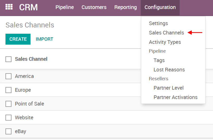Hướng dẫn sử dụng phần mềm Odoo ERPViet: ứng dụng CRM - Chăm sóc khách hàng 5.1 Hướng dẫn sử dụng phần mềm Odoo ERPViet: ứng dụng CRM - Chăm sóc khách hàng 5.1
