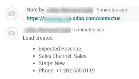 Hướng dẫn sử dụng phần mềm Odoo ERPViet: ứng dụng CRM - Chăm sóc khách hàng 8.5 Hướng dẫn sử dụng phần mềm Odoo ERPViet: ứng dụng CRM - Chăm sóc khách hàng 8.5