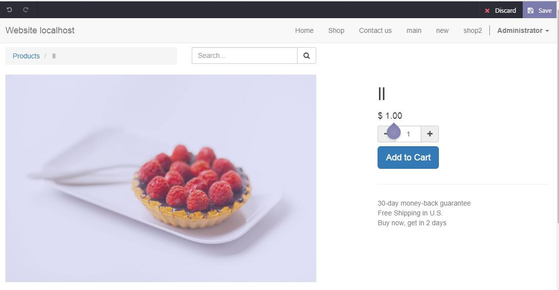Phần mềm Odoo - Ứng dụng eCommerce