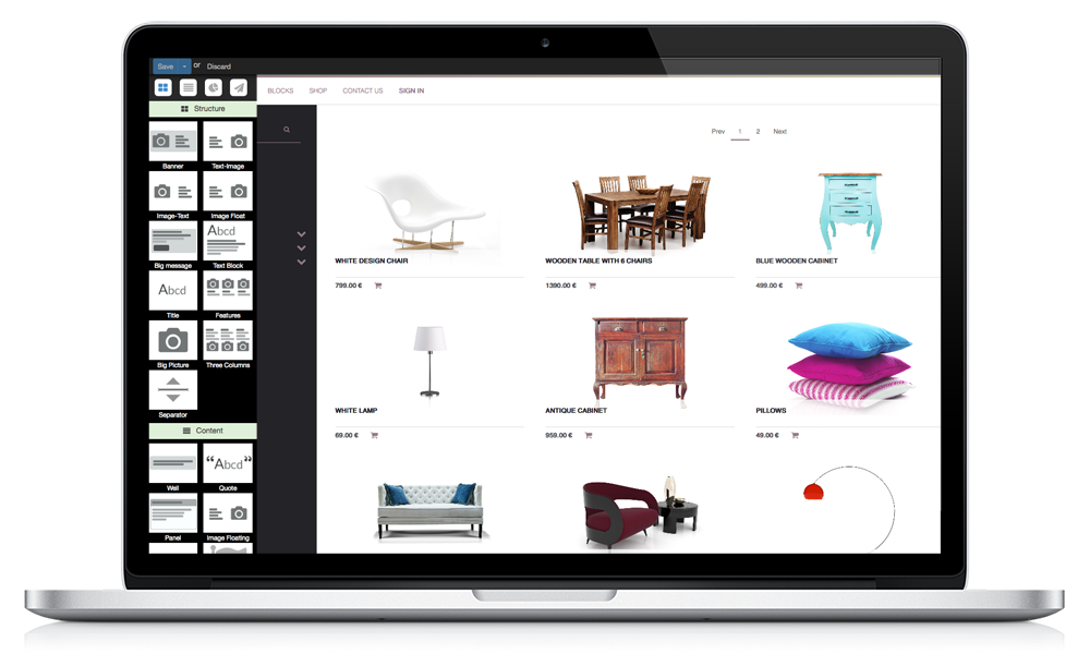 Phần mềm Odoo - eCommerce 