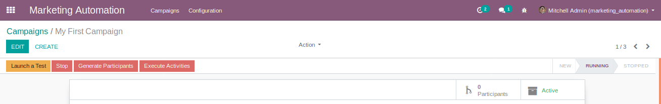 Marketing Automation Odoo ERP