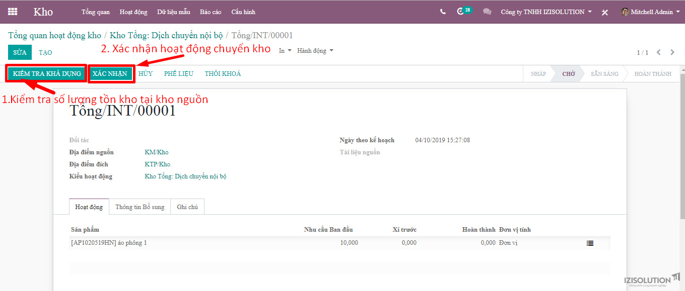 Cách dùng phần mềm kho