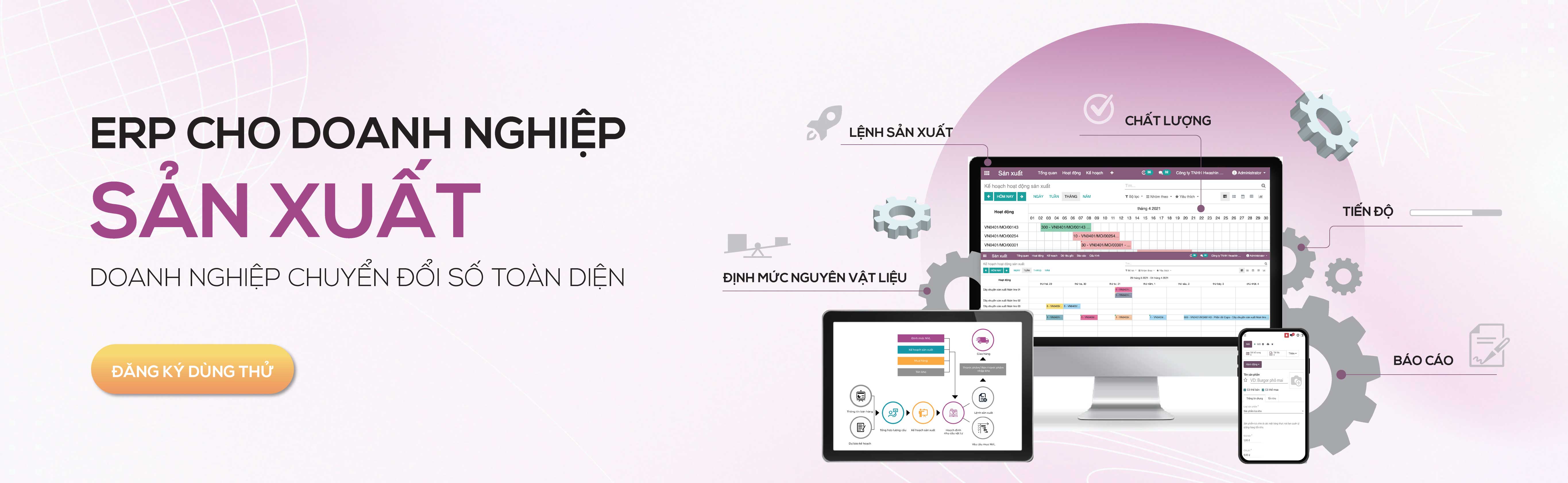 ERP cho doanh nghiệp sản xuất