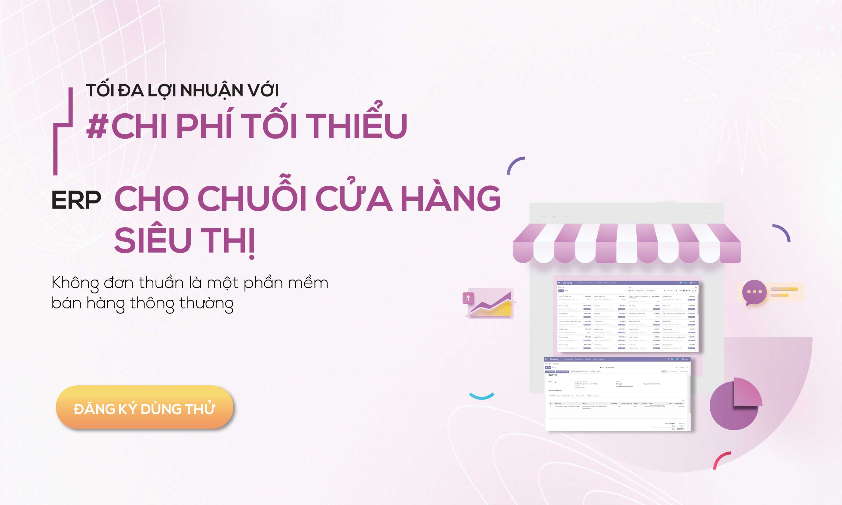 ERP cho chuỗi cửa hàng, siêu thị